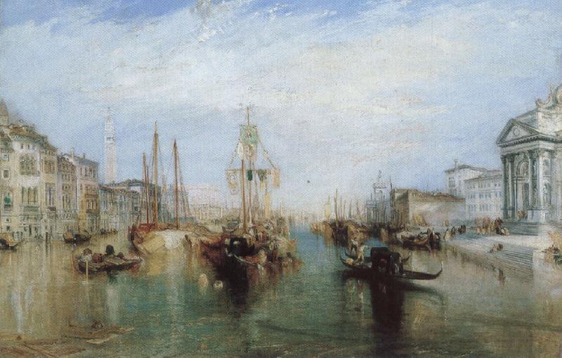 J.M.W. Turner grand canal oil painting picture